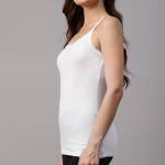 Women White Solid Camisole