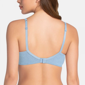 Solid Padded Cotton Casual T-Shirt Bra