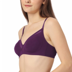 Non Padded Non Wired Medium Coverage Cotton T-shirt Bra