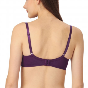 Non Padded Non Wired Medium Coverage Cotton T-shirt Bra